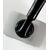 SAGA. No Wipe Color Top, Black, 10 ml. Топ без липкого шару, чорний #2