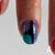 ADORE. Marble Glass Gel Polish, #MG-30, Azurine, 8 ml. Вітражний гель-лак, насичено-синій #5