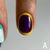 ADORE. Marble Glass Gel Polish, #MG-31, Iris quartz, 8 ml. Вітражний гель-лак, насичено-фіолетовий #6