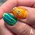 ADORE. Marble Glass Gel Polish, #MG-37, Sulphur, 8 ml. Вітражний гель-лак, яскраво-жовтий #5