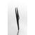 ZOLA. Eyebrow Tweezer "Premium Series". Black. Пінцет професійний для брів, чорний #2