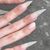 ADORE. Dual nail forms Type 7, Cat's claw, Extra high, 120 pcs. Верхні форми, котячі кігті #6