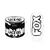 F.O.X. Lace Gel, 5 ml, Black. Гель-фарба з ефектом стягування #1
