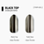 ADORE. Black Top coat, 15 ml. Вітражний топ, чорний #4