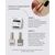 HEYLOVE. Relief gel, CLEAR, 5 g, гель для 3D дизайну #4
