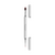 STALEKS. Manicure brush, Exclusive 06/11, for gel 11 mm / liner 12 mm. Пензлик-лайнер для манікюру двосторонній #2