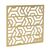 Ülka. Ventilation grille for nail dust collector Premium, Gold. Решітка для манікюрної вбудованої витяжки, золота #1