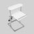 Ülka. Stand for pedicure vacuum cleaner "BALANCE", White. Підставка для педикюру, біла #3