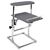 Ülka. Stand for pedicure vacuum cleaner "BALANCE", Grey. Подставка для педикюра, темно-серая (под заказ) #1