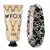 F.O.X. Poly gel Nano, #012, 15 ml. Надміцний полігель для моделювання з блискітками #1