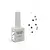 NOTD. "Kupidon" Top #06, 10 ml, top con corazones negros y blancos #1