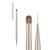 RAIZ. Rounded for Gel and Liner Brush, 9 mm/12 mm. Двосторонiй пензлиr, закругленний для гелю та лайнер — RAIZ, NAILSMADE