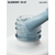 ADORE. Gel Polish, #S-07, Blueberry, 12 ml. Гель-лак, світлий блакитний, з шимером — Adore Professional, NAILSMADE