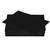 Disposable nail mats. Килимки для манікюру, двошарові, 50 шт, Чорний — Toutes les Marques, NAILSMADE