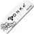 DNKa'. Міні-баф "півмісяць" для нігтів, 100/180 грит — DNKa, NAILSMADE