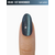 ADORE. Cat's Eye Gel Polish, 09:00, 12 ml. Гель-лак "котяче око" шовковий, зелено-синій — Adore Professional, NAILSMADE