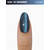 ADORE. Cat's Eye Gel Polish, 10:00, 12 ml. Гель-лак "котяче око" шовковий, глибокий синій — Adore Professional, NAILSMADE