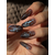 ADORE. Cat's Eye Gel Polish, 11:00, 12 ml. Гель-лак "котяче око" шовковий, коричнево-блакитний — Adore Professional, NAILSMADE