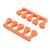 Розділювачі для пальців, помаранчеві, 2 шт (1 пара) — Toe separators, NAILSMADE