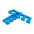 Розділювачі для пальців, сині, 2 шт (1 пара) — Toe separators, NAILSMADE