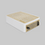 ÜLKA. Desktop Nail dust Collector "Nano White", Витяжка настільна, біла, решітка золота (під замовлення) — Ülka, NAILSMADE