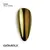 GA&MA. Mirror powder, Golden, 0.3 g, Pigmento Golden — GÉMELY (ex GA&MA), NAILSMADE