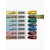 ADORE. Aqua Drops, #10, 5 ml. Рідкі акварельні краплі, трав'яний з шимером — Adore Professional, NAILSMADE