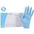 Перчатки нитриловые Medicom SafeTouch Slim, размер S, голубые, 4,2 грамма, 50 пар (оригинал) #1