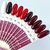 EDLEN Gel Polish №3, класичний червоний, 9 ml #2
