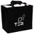 TERI, Desktop portable Nail dust Collector "Teri 800 M", Витяжка настільна, чорна зі сталевою решіткою "metallic" #5