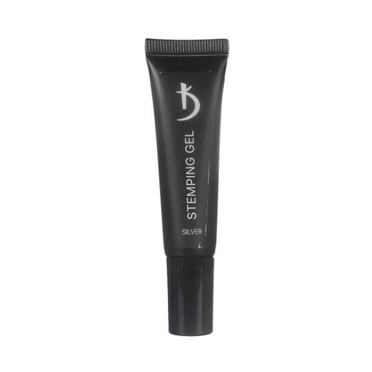 KODI Stamping Gel Silver, срібний, 15 ml, гель для стемпінгу