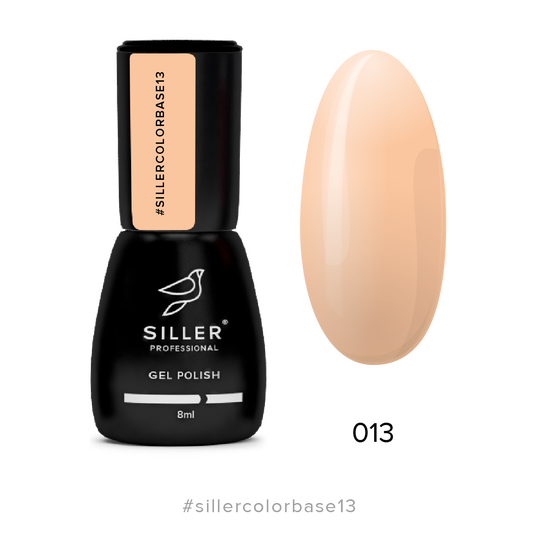 SILLER Color Base №13, світло-абрикосова, 8 ml