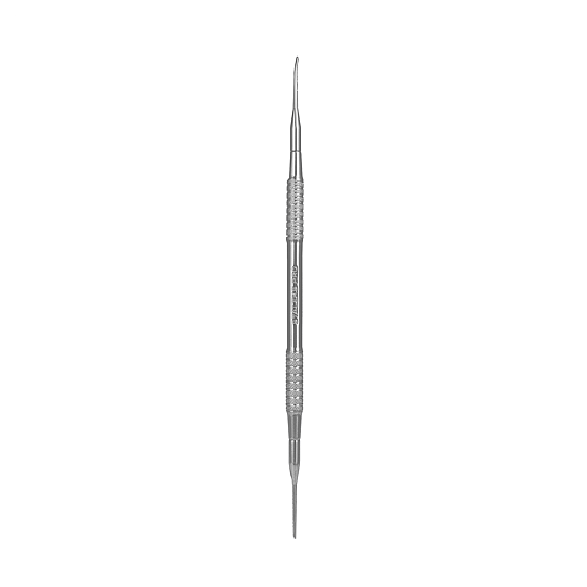 STALEKS. Pedicure spatula. Лопатка педикюрна EXPERT 60 TYPE 4 (пилка тонка пряма + пилка тонка із загнутим кінцем)