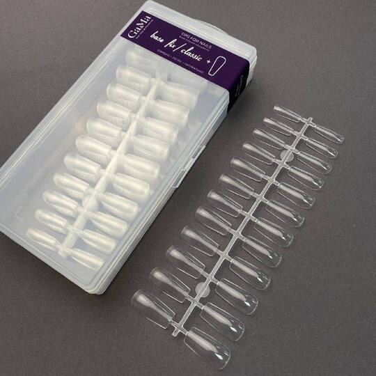 GA&MA. Gel Tips, Square, Гелеві тіпси для нарощування, квадрат, 240 шт