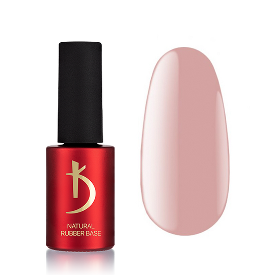 KODI Natural Rubber Base, Tea Rose, чайна троянда, 7 ml, камуфлююча база