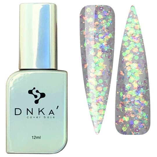 DNKa’. "Unicorn" Top coat, 12 ml, топ з голографічними часточками