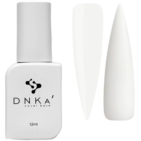 DNKa’ Cover Base #0043 Faithful (milky), 12 ml, білий молочний