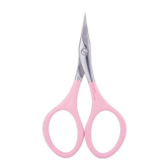 STALEKS. Cuticle scissors. Ножиці для кутикули рожеві BEAUTY & CARE 11 TYPE 3