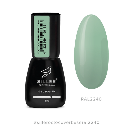 SILLER Octo Cover Base COLOR, 8 ml, База з активним компонентом Octopirox, RAL 2240