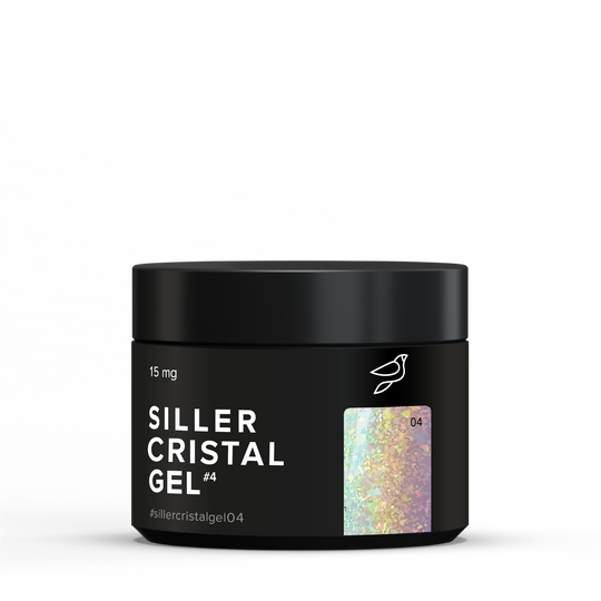 SILLER Crystal Gel №4, 15 ml