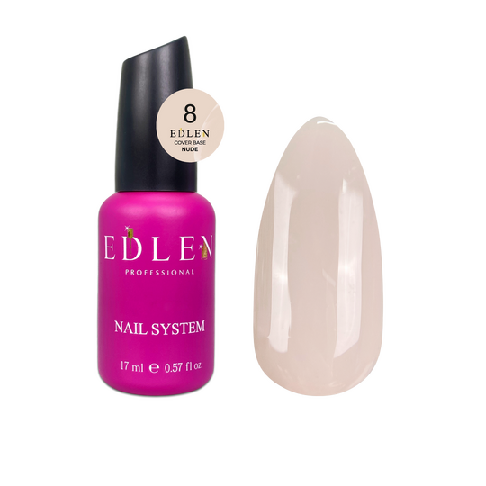 EDLEN Cover base NUDE №08, 17 ml