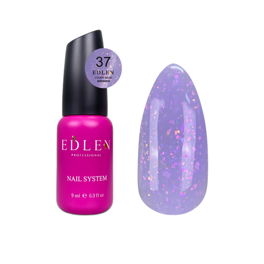 EDLEN Cover base SHIMMER №37, 9 ml