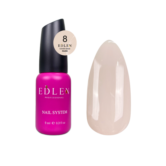 EDLEN Cover base NUDE №08, 9 ml