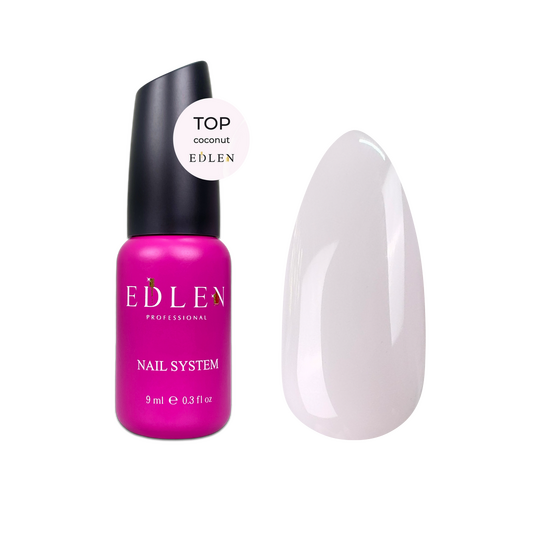 EDLEN. Coconut Top, 9 ml, топ ніжно-рожевий