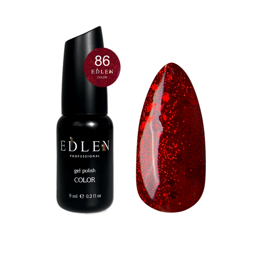 EDLEN Gel Polish Color №086, 9 ml
