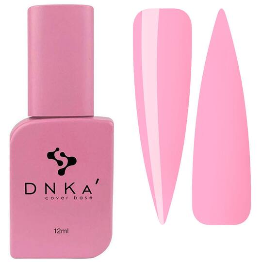 DNKa’. "Art Deco" Colored Top coat, 12 ml, топ припилено-рожевий, 12 мл