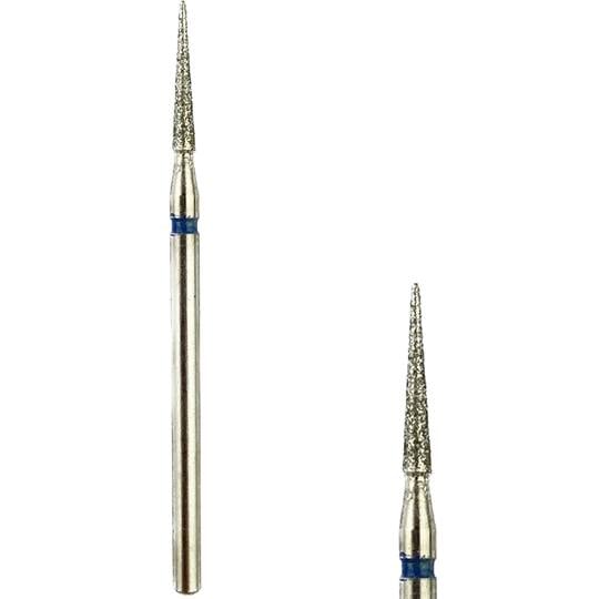 Фреза алмазна "КОНУС" синя, Ø 1.8 mm, гостра