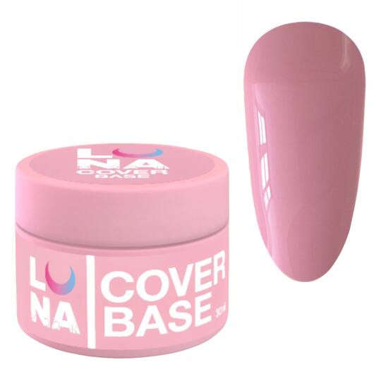 LUNAmoon. Cover BASE #14, PINK-NUDE, 30 ml