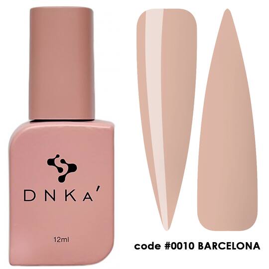 DNKa’ Cover Top, #0010 Barcelona, 12 ml, кольоровий топ без липкого шару