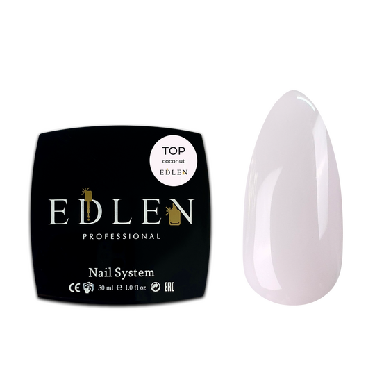 EDLEN. Coconut Top, 30 ml, топ ніжно-рожевий